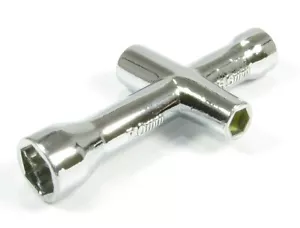 Herramienta de llave de vaso de tuerca de 4 vías 4,0/5,5/7,0 mm para Traxxas, FTX, Maverick, HPI - Imagen 1 de 1