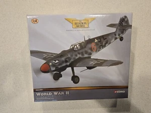 Corgi 1:32 WWII Messerschmitt BF 109G 'Red 6' Arnold Doring AA34901 - Picture 1 of 2