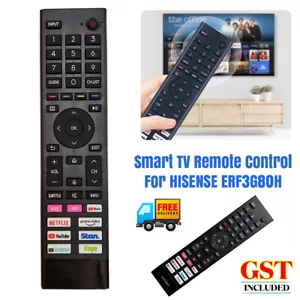 TV Remote Control ERF3G80H for HISENSE 43A7G, 50A7G, 55A7G, 65A7G, 75A7G, 85A7G - Picture 1 of 11