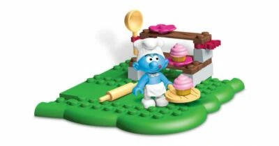 EBOND Mega Bloks The Smurfs PUFFO PANETTIERE ( 10737 Baker Smurf )