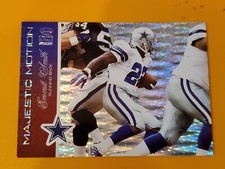 Emmitt Smith 2002 Pacific Crown Royale Football Majestic Motion Insert  #3