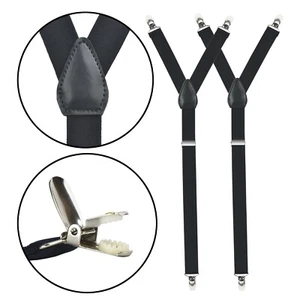 Hold’Em verbessertes Hemd bleibt für Männer HERGESTELLT IN DEN USA verstellbar elastisch Y-Stil 1” breit - Bild 1 von 18