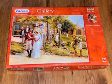 Falcon deluxe Gallery Puzzle Jumbo 1000 piece Jigsaw A Village Wedding 48.5x68cm