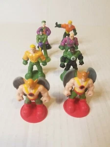 DC Super Friends Comics Mini 2" Action Figures Cake Toppers Lot Set - Picture 1 of 5