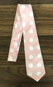 Boy Gymboree SWEET AS SUGAR Polka Dot Spotted Pink White Necktie Kid Child OOK - Picture 1 of 1