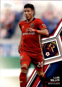 2018 Topps MLS Soccer #53 Luis Silva Real Salt Lake