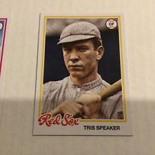 2022 topps archives  @@ base card @@ #125 Tris Speaker - Boston Red Sox