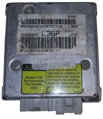 16246621 abs anti-lock brake control module 1997 Pontiac Grand Prix - Image 1 of 4