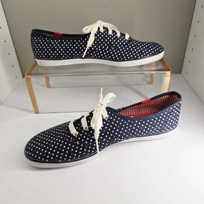 KEDS Patriotic Champion Womens Sneakers Red White Blue Stars & Stripes Size 8.5  - Image 1 of 4