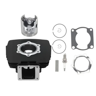 Cylinder Piston Gasket Top End Rebuild Kit 66mm For 1978-1981 Yamaha DT175 - Image 1 of 4