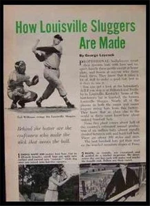 How Louisville Sluggers are made 1954 Factory pictorial - Picture 1 of 2