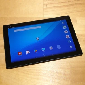 SONY SO-05G XPERIA Z4 Tablet Android 32GB 10,1 Zoll WQXGA SIM entsperrt schwarz - Bild 1 von 6