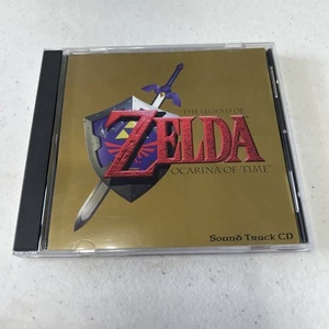 The Legend Of Zelda Ocarina Of Time OST Soundtrack 1998 CD N64 RARE OOP Nintendo - Picture 1 of 7