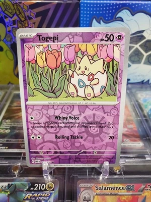 Togepi 083/197 Reverse Holo Common Pokemon TCG S&V Obsidian Flames - Image 1 of 2
