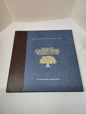 Franklin Mint Colored 2 LP the Greatest Country Music Recordings of All Time - Image 1 of 4