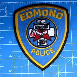 Parche policía Edmond Oklahoma - Imagen 1 de 2