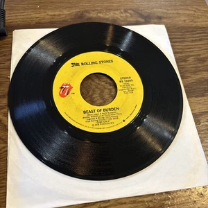 The Rolling Stones Beast of Burden/When the Whip... 7" 1978 RS-19309 - Imagen 1 de 2