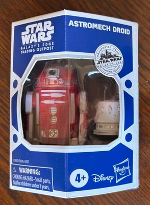 Hasbro Star Wars Galaxy's Edge Trading Outpost ROIDE ASTROMECÁNICO Nuevo en Caja Rojo R4 Foto 1 de 4