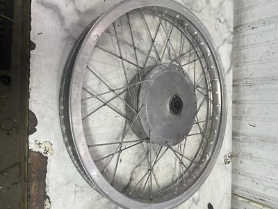 72 Ossa Pioneer 250 front wheel rim straight - Image 1 of 4