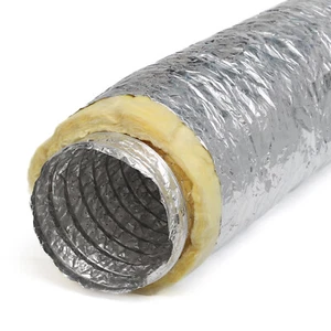 IZOFLEX Alu-Flexschlauch thermisch isolierter flexibler Lüftungskanal 10 mb - Bild 1 von 49