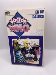 Dutch Doctor Who Book - Dr Who & The Daleks 1970s - David Whitaker W Hartnell I - Picture 1 of 17
