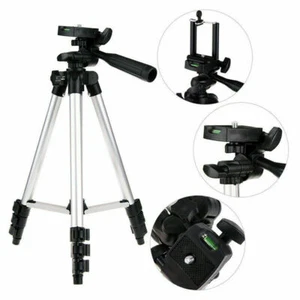 Stretchable Tripod Stand, Phone Holder for iPhone, Samsung, Sony - Bag Included - Picture 1 of 14