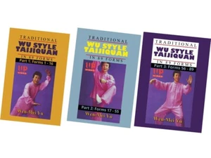 3 DVD SET Wu Style Taijiquan Tai Chi Chuan 89 Forms by Wen Mei Yu Quan Yuo - Picture 1 of 4