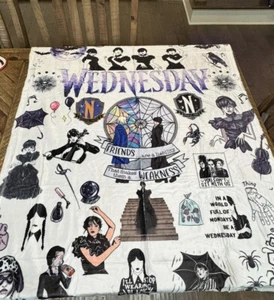 New Wednesday 50" x 40" SOFT BLANKET Unitas EST Invictus - Picture 1 of 3