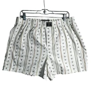 Lucky Brand Mens Pajama Shorts All Over Print Boxer Cotton Sleepwear XL - Picture 1 of 9
