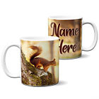 Personalised Squirrel Mug Animal Cup Country Wildlife Custom Birthday Gift Ks47