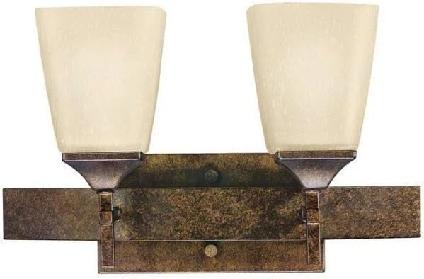 Kichler 5315MBZ - Souldern 16" 2 Light Vanity Fixture (NEW - BAD BOX ONLY) - Image 1 of 2