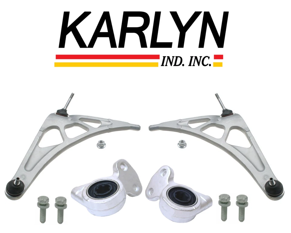 Front Lower Control Arm & Bushing Assembly Kit Lt & Rt OE Karlyn for BMW E46 M3 - Image 1 of 1