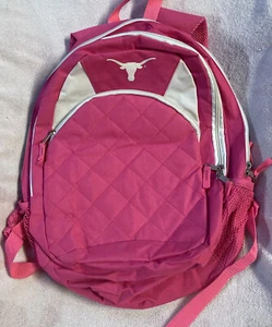 Pink Longhorns pink/white backpack - Picture 1 of 10