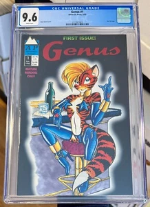 Genus #1 CGC 9.6 Antarctic Press Shon Howell Cover! RARE! WOW! - Picture 1 of 7