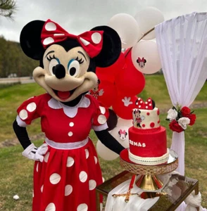 Mascot MINNIE Costume Suit Party Fancy Dress Adult Size very high quality - Picture 1 of 2
