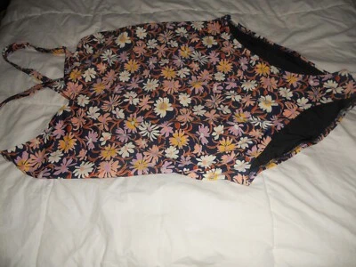 NWT MADEWELL 1937 SECOND WAVE CRISSCROSS 1 PIECE SWIMSUIT MULTI SIZE S, M, XXL - Image 1 of 4