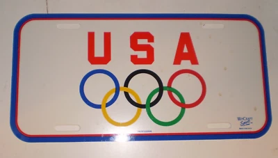 MATRÍCULA DE LOS OLÍMPICOS DE EE. UU. WinCraft Sports Foto 1 de 2