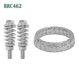 2 PACK 2 1/4" Exhaust Donut Gasket Spring Bolt Hardware Toyota Avalon Highlander - Foto 1 di 2