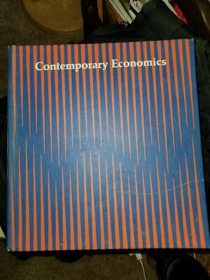 Contemporary Economics Milton H. Spencer Worth Publishers Hardcover Book 1971 - Image 1 of 4