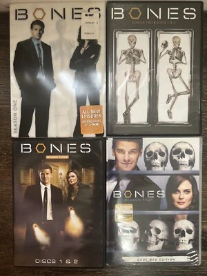 Bones DVD Seasons 1-4 Complete, Good Condition  - Image 1 of 4