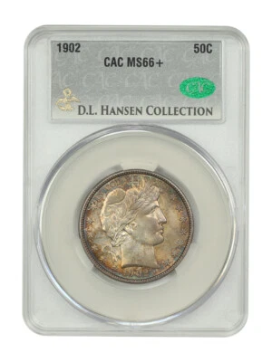 1902 50C CACG MS66+ - Image 1 of 4