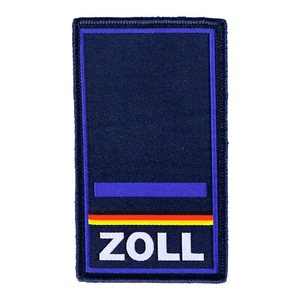 Dienstgradabzeichen ZOLL 1 Balken blau - Picture 1 of 1