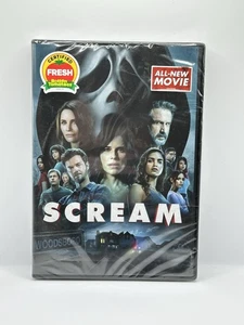 Scream (DVD, 2022) New Sealed David Arquette Courteney Cox Razor-sharp Slasher - Picture 1 of 2