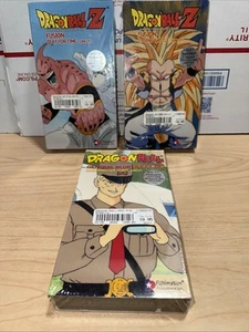 Dragon Ball Z General Blue Underwater Hunt Fusion Losing Battle Uncut VHS Lot - Picture 1 of 12