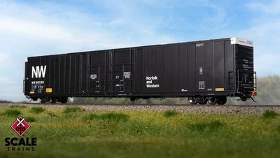 ScaleTrains Rivet Counter Norfolk & Western Thrall 86' Auto Parts Boxcar HO N&W - Image 1 of 4