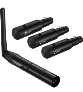 Donner DMX512 Wireless Control Dfi DJ 2.4G - 3 Receivers, 1 Transmitter - Picture 1 of 8