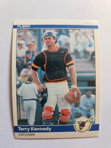 1984 Fleer Terry Kennedy #304 fast neuwertig - Bild 1 von 1