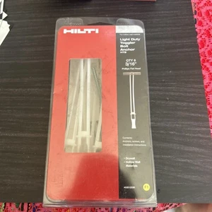 New Hilti Light Duty Toggler Bolt Anchor HTB 3/16 QTY 8 With PFH - Picture 1 of 4