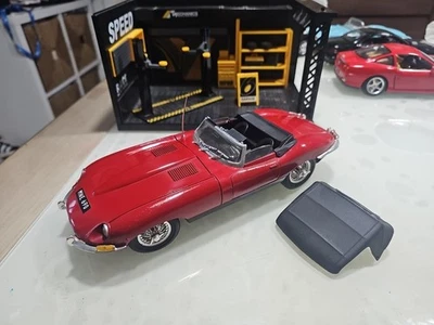 Modellino Polistil Jaguar "XK.E" 4,2 Lit. 3-81 Scala 1:16 Convertible Capote. - Immagine 1 di 4