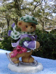 Adam Ice Skater Holiday On Ice Cherished Teddies MIB C-COA - Picture 1 of 1